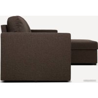 Угловой диван Divan Порту Textile Brown 11900 (коричневый)