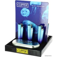Зажигалка Clipper CMP11R (голубой градиент)