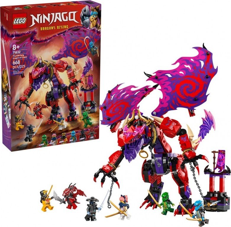 Конструктор LEGO Ninjago 71832 Громовой Дракон Хаоса