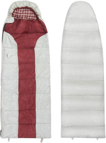 

Спальный мешок Atemi Quilt 250RN (правая молния, серый/красный)
