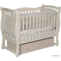 Кроватка-трансформер Антел Luiza-3 (слоновая кость)