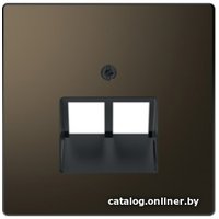 Накладка для компьютерной/телефонной розетки Schneider Electric Merten D-life MTN4522-6052