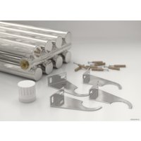 Стальной трубчатый радиатор Сунержа Эстет-11 EU50 1200х585 13 секций (хром)