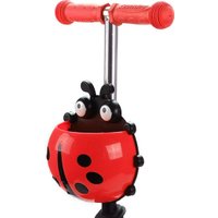 Трехколесный самокат Moby Kids Божья коровка 3 в 1 641275 (красный)