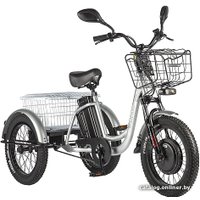 Электровелосипед Eltreco Porter Fat 700 (серебристый)