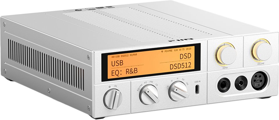 Настольный усилитель FiiO K17 (серебристый)
