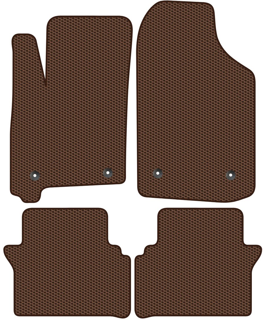 

Комплект ковриков для авто Alicosta Opel Meriva (минивэн) 2002 - 2006 (коричневый, сота)