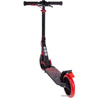 Двухколесный детский самокат Tech Team Delta 2023 (черный/крансый)