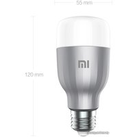Светодиодная лампочка Xiaomi Mi LED Smart Bulb MJDP02YL E27 10 Вт 1700-6500 К