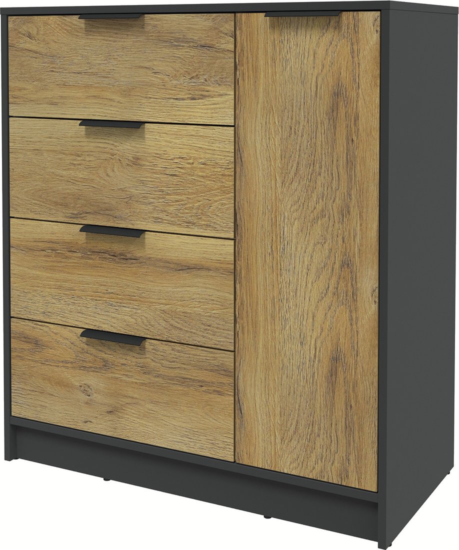 

Тумба Интерлиния Концепт КТ-Т90 Глосс (антрацит/дуб вотан)