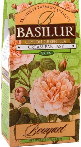 

Зеленый чай Basilur Bouquet Букет кремовая фантазия зеленый 5116 100 г