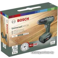 Дрель-шуруповерт Bosch UniversalDrill 18 06039C8001 (с 1-им АКБ)