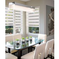 Рулонные шторы Delfa Сантайм День-Ночь Стандарт МКД DN-40609 (34x160, белый)