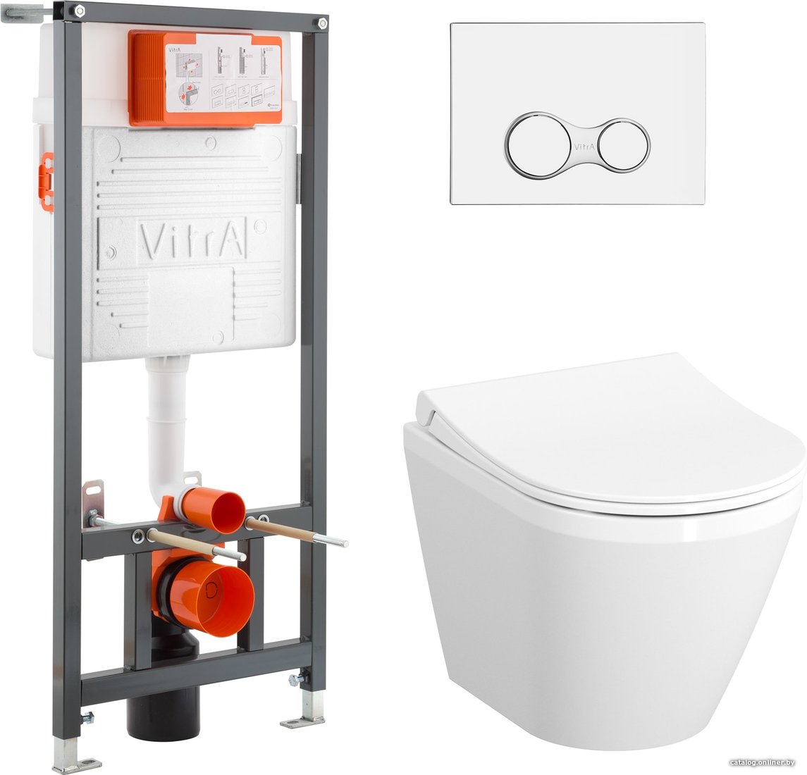 Унитаз подвесной Vitra L-box Integra Rimex 9856B003-7200