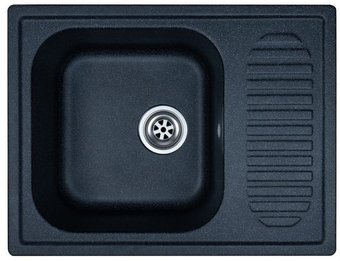 Кухонная мойка Granrus GR-645 (черный)