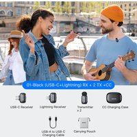 Радиосистема BOYA Mini 2-01 (черный)