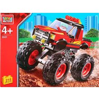 Конструктор Город мастеров LP-5531-R Автоспорт. Джип с большими колесами