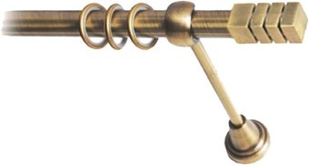 Lm Decor Модерн (антик, гладкая, 2.4м 19мм, 1 ряд)