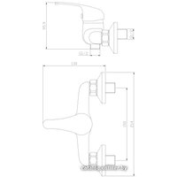 Смеситель Rossinka Silvermix Y35-41