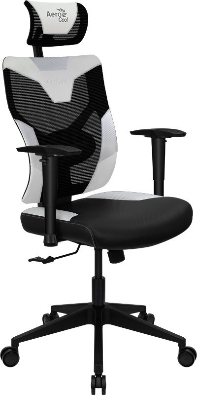 

Игровое (геймерское) кресло AeroCool Guardian (черный/белый)