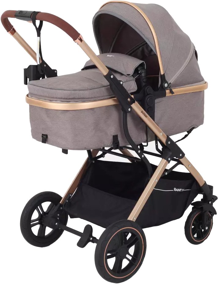 

Универсальная коляска Rant Basic Pulsar Gold RA160 (2 в 1, beige)