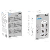 Сетевой фильтр Ritmix RM-292C (белый)