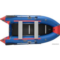 Моторная лодка Roger Boat Hunter Keel 3500 (малокилевая, синий/красный)