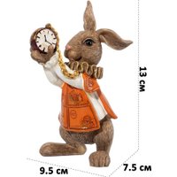 Статуэтка Elan Gallery Кролик с часами 210205 в Солигорске