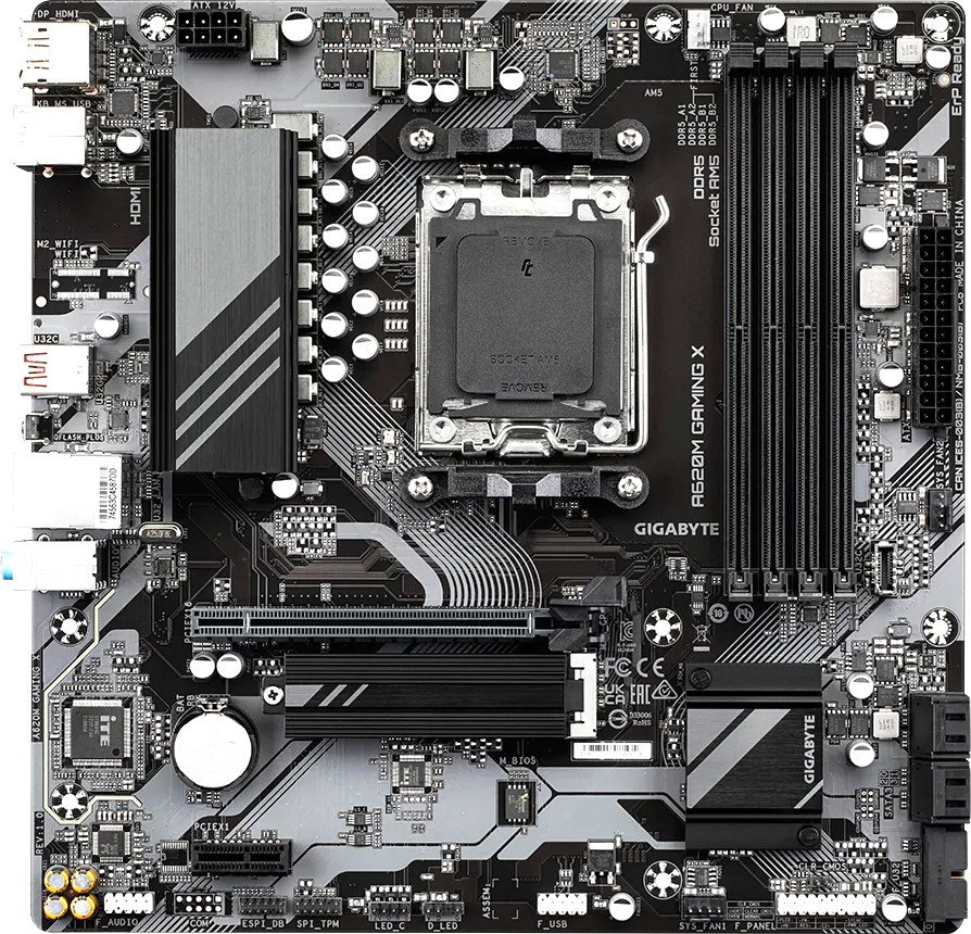 

Материнская плата Gigabyte A620M Gaming X (rev. 1.0)