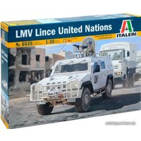 Сборная модель Italeri 6535 Многоцелевой бронированный автомобиль LMV Lince ООН