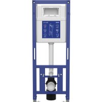 Унитаз подвесной Cersanit Brasko Slim 64824 + Aqua M 40 68177 с кнопкой Corner 64077 (кнопка белый)