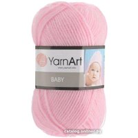 Пряжа для вязания Yarnart Baby 100% акрил 217 50 г (150 м, светло-розовый)
