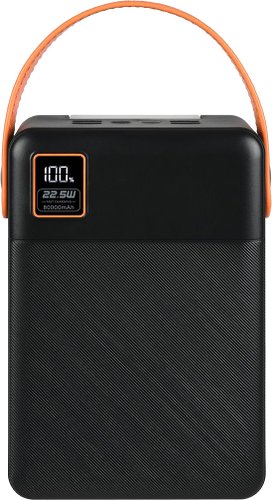 Внешний аккумулятор TFN Porta LCD PD 22.5W 80000mAh (черный)