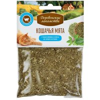 Лакомство для кошек Деревенские лакомства кошачья мята Лимонник + мелисса 15 г