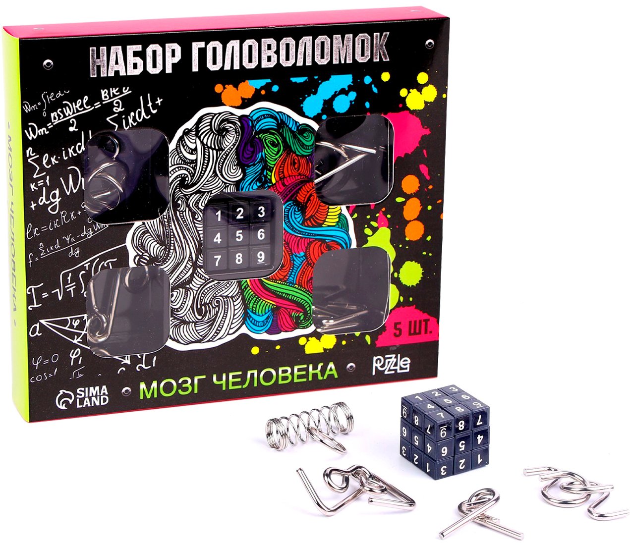 

Головоломка Puzzle Мозг человека 3302583 (5 шт)