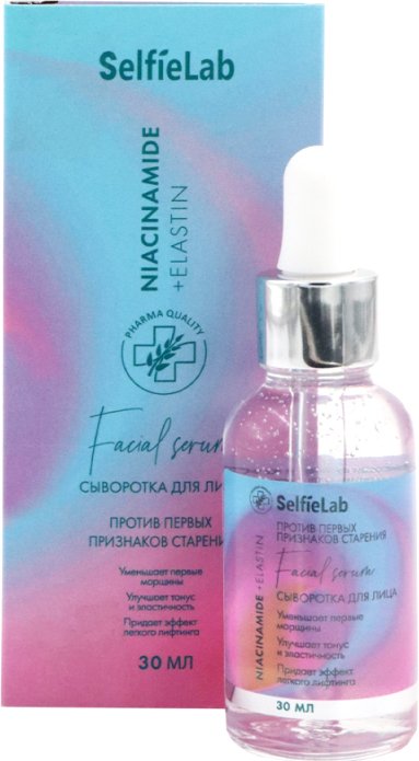 

SelfieLab Niacinamide+Elastin 30 г