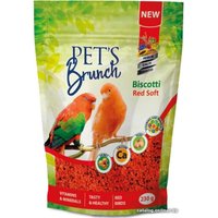 Корм для птиц Pet's Brunch Функциональный десерт Biscotti Red Soft 230 г