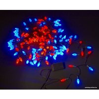 Светодиодная гирлянда IQLED С контроллером 240В 13 м ягода красный/синий