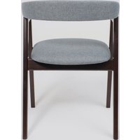 Стул с подлокотниками Оримэкс Лондон (серая рогожка Kiton 06/темный бук)