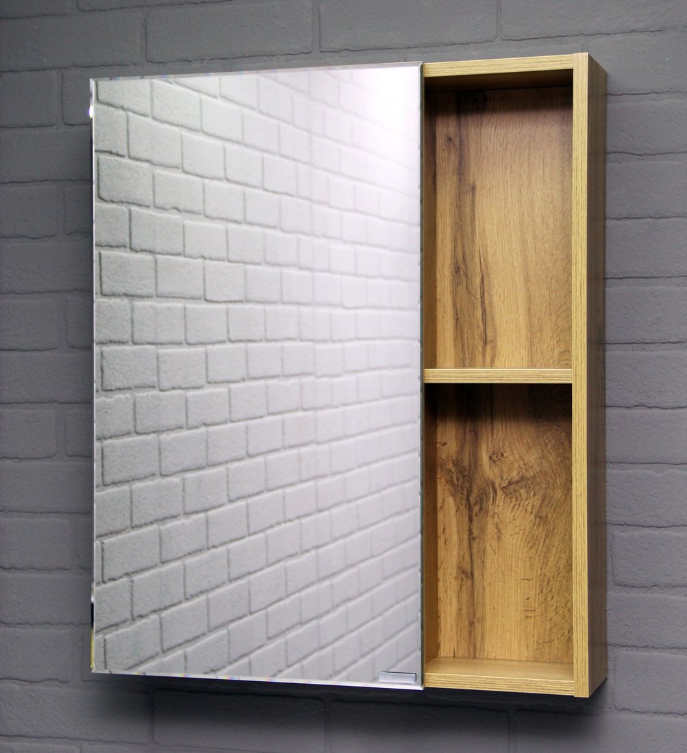 

Домино Шкаф с зеркалом для ванной Craft 50