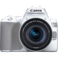 Зеркальный фотоаппарат Canon EOS 250D Kit 18-55 IS STM (белый)