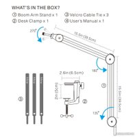 Стойка FIFINE BM63W