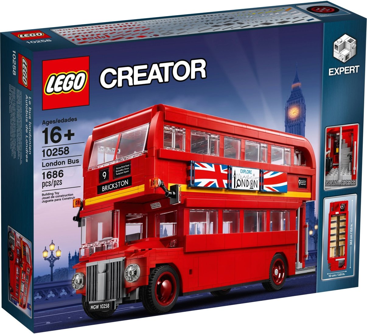 

Конструктор LEGO Creator 10258 Лондонский автобус