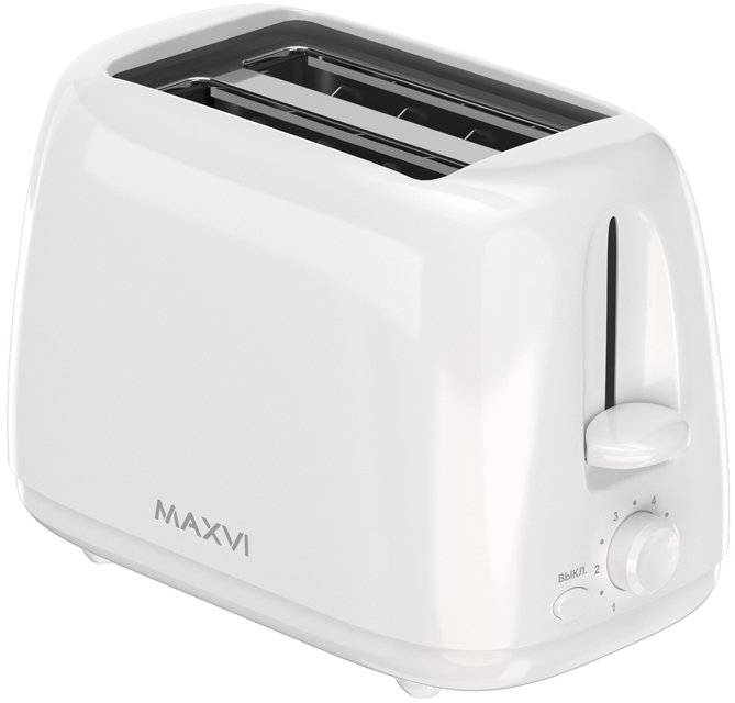 

Тостер Maxvi KT723P (белый)