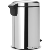 Мусорное ведро Brabantia Pedal Bin NewIcon с корзиной 12 л (стальной полированный)