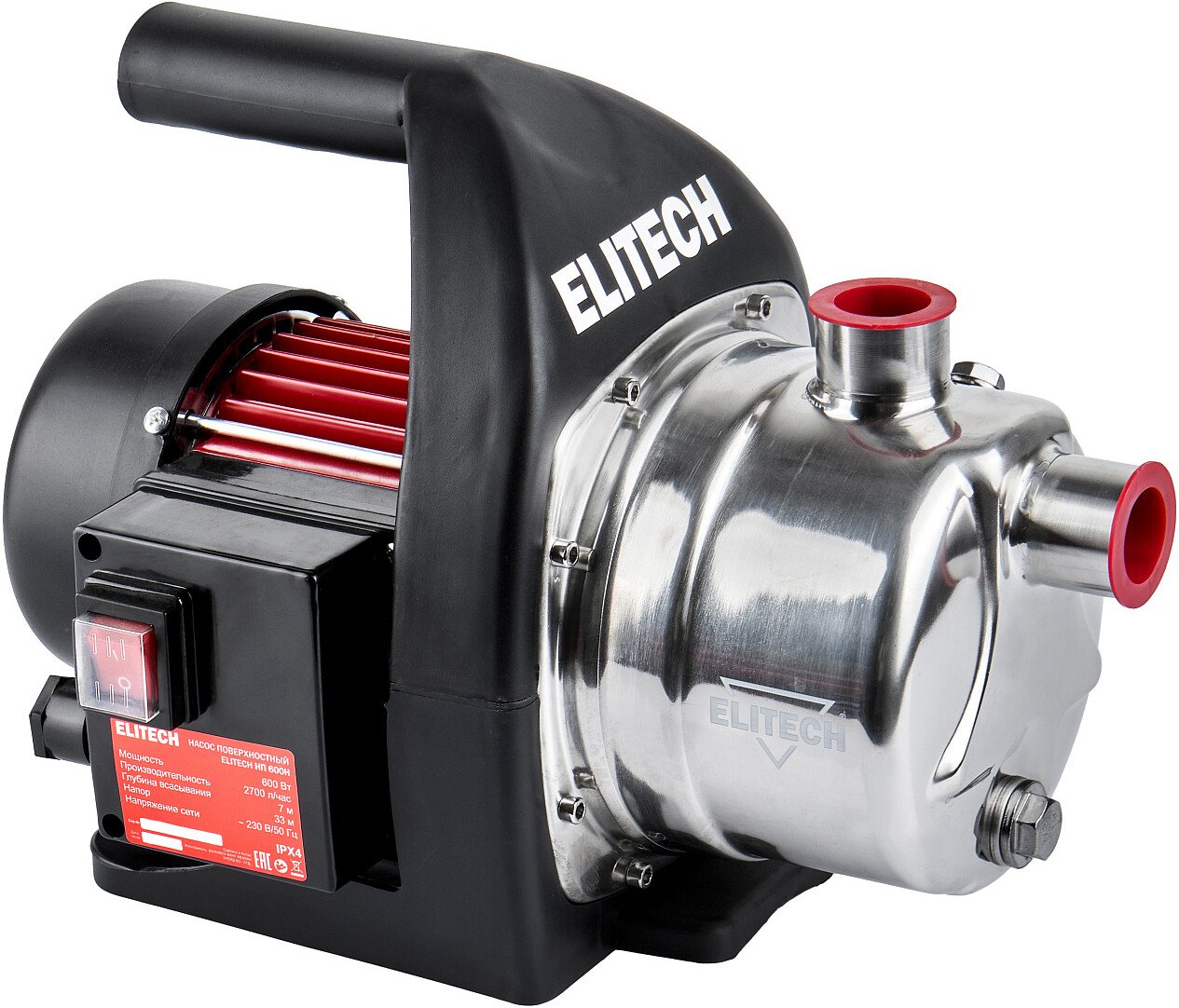 Садовый насос ELITECH НП 600Н