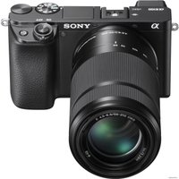 Беззеркальный фотоаппарат Sony Alpha a6100 Double Kit 16-50mm + 55-210mm (черный)