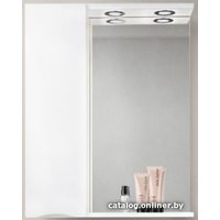  BelBagno Шкаф с зеркалом Marino-SPC-900/750-1A-BL-P-L (bianco lucido)