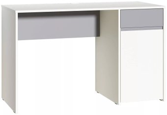 Стол Mobi Торонто 12.149 (белый PE шагрень/стальной серый 1700 PE)