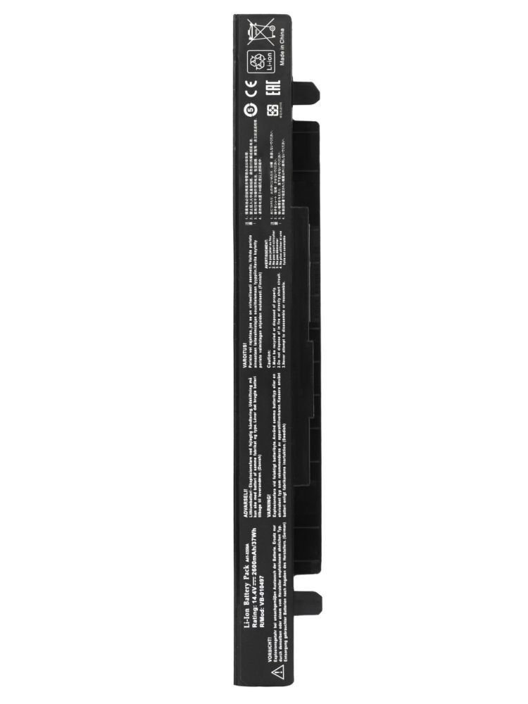 

Аккумуляторы для ноутбуков RageX A41-X550A Asus X550, 14.4В, 2600мА, черный